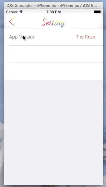 Screenshot of JSON Object content