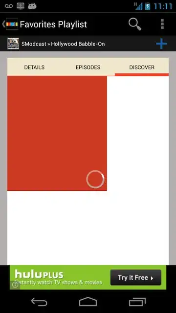 Here's the image of how my circle is placed on top of PCD data