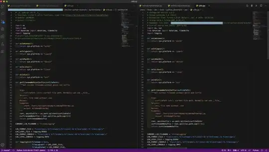 total same & different for each user