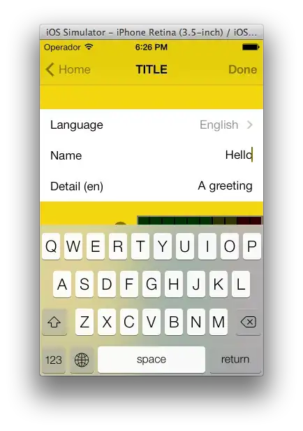 environment config image