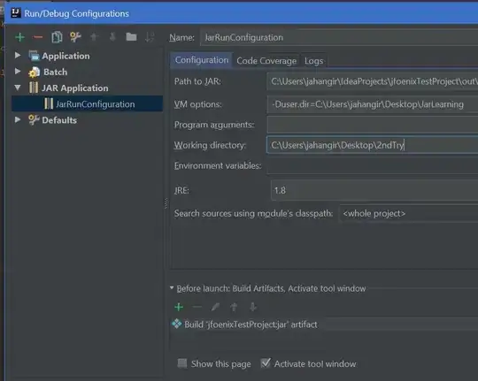 This is the plot I get for a set of values.