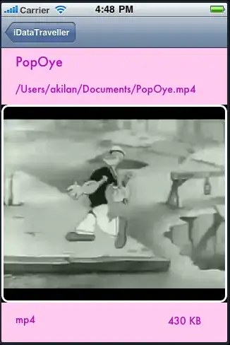 the error in the CMD