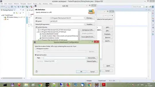 Source attachment external location