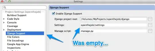 PyCharm project config