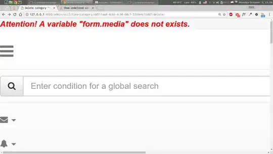 CSV file with description