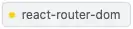 react-router-dom badge