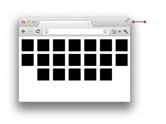 Top row of rubric pre-click