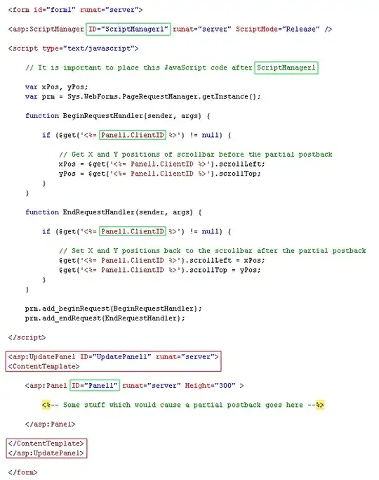 Maintain Scrollbar Position Inside UpdatePanel After Partial PostBack