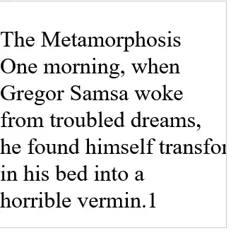 Firefox: svg line wrap