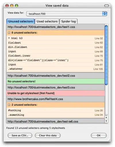 showing a HTMLFormElement