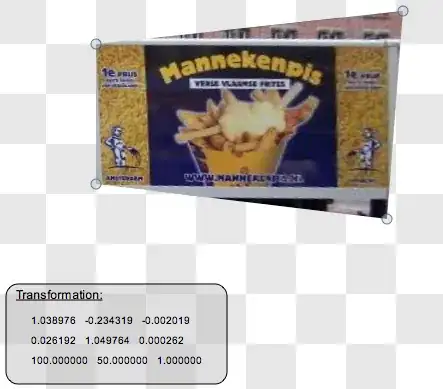 Purple view rotating around the Grey view