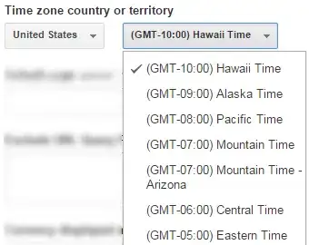 Google Analytics Timezone Settings