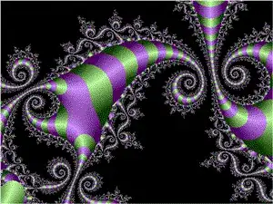 The hover state and click event are triggered only inside the triangle