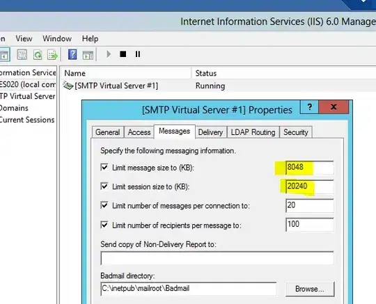 screenshot of debuging