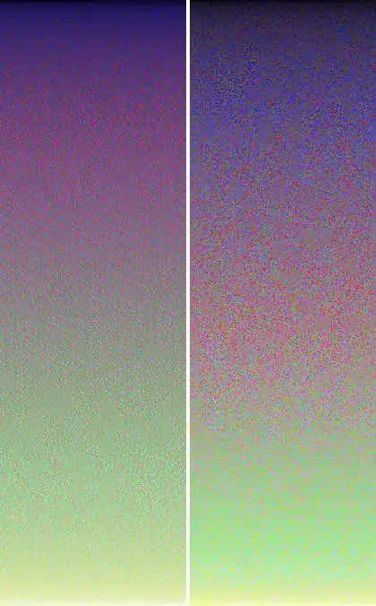 visually list on website