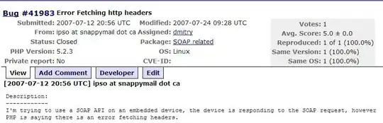 Table for SQL updating query