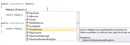 Tally import screen for master