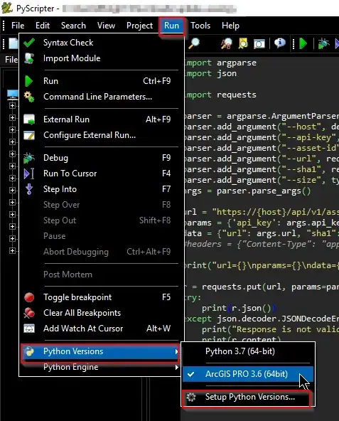 Configuration editor