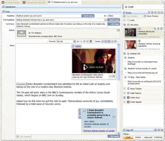 continuous map showing wrong tooltip in some areas