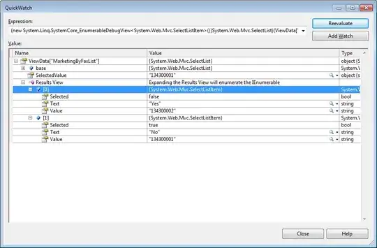 Select List generated