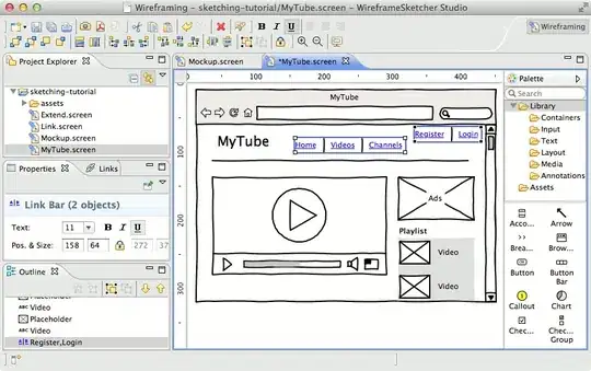 WireframeSketcher on Mac screenshot