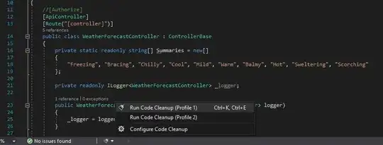 And finally got this output