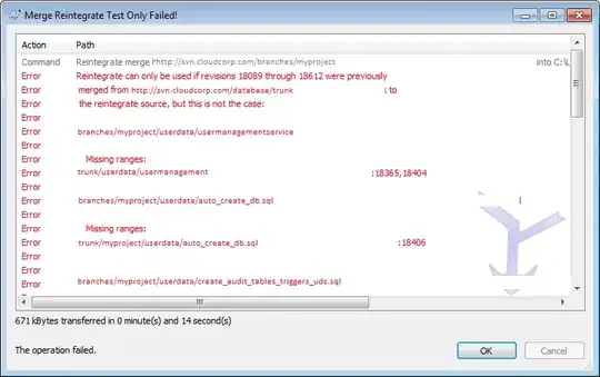 Merge reintegrate test only failed!: "Reintegrate can only be used if some revisions were previously merged from trunk, but this is not the case"