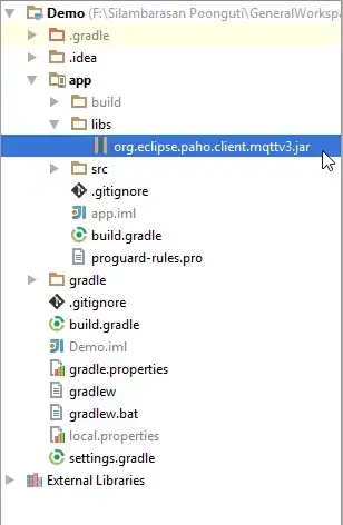 open project structure