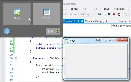 Left is first case, Right is second case.
