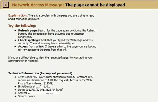 screenshot from chrome inspect element