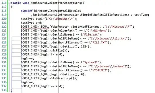 Here you see the array open in console