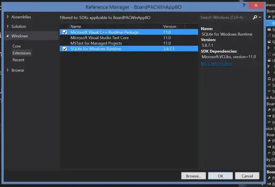 When I add the following libraries the error went away
