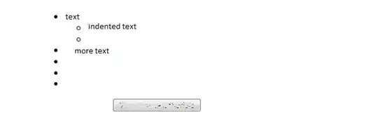 Picture with the console events clearly