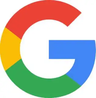 CSS multi color icon of Google