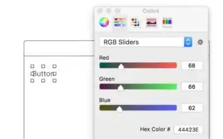 UIButton title color