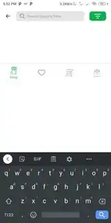 wrong BottomNavigationView height.