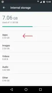 Internal App Storage