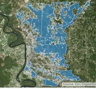 the map how I would expect it to be