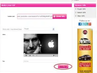 Showing the video details from YouTube