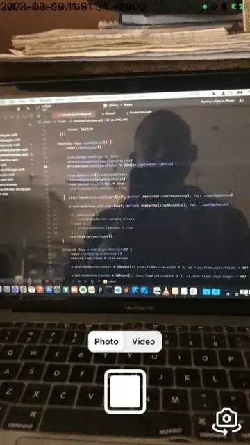 screenshots from the simulator