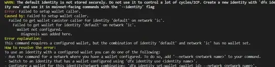 But it showed this error