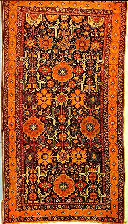 "Khila-Afshan" carpet, Baku school, Azerbaijan Carpet Museum