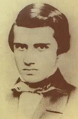 A picture of Azevedo taken during the late 1840s