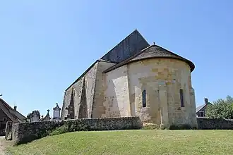 The church of Saint-Antoine, in Billy-Chevannes