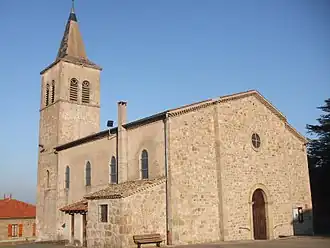 The church in Bozas