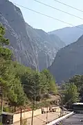 Ören Canyon near Ören, Seydikemer County, Muğla Province; looking north.