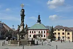 Main square with the Old Town Hall
