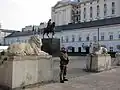 Government Protection Bureau officer guarding Presidential Palace, Warsaw