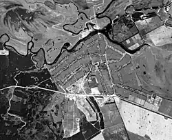 Aerial view of 1972