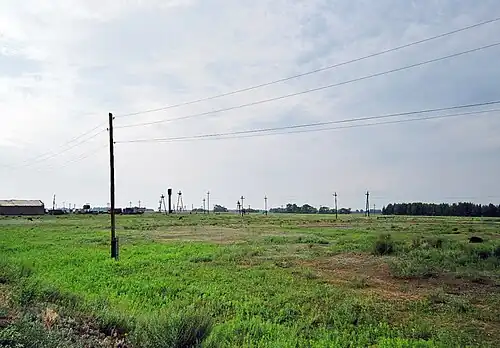 Kulunda Steppe in Nemetsky National District.